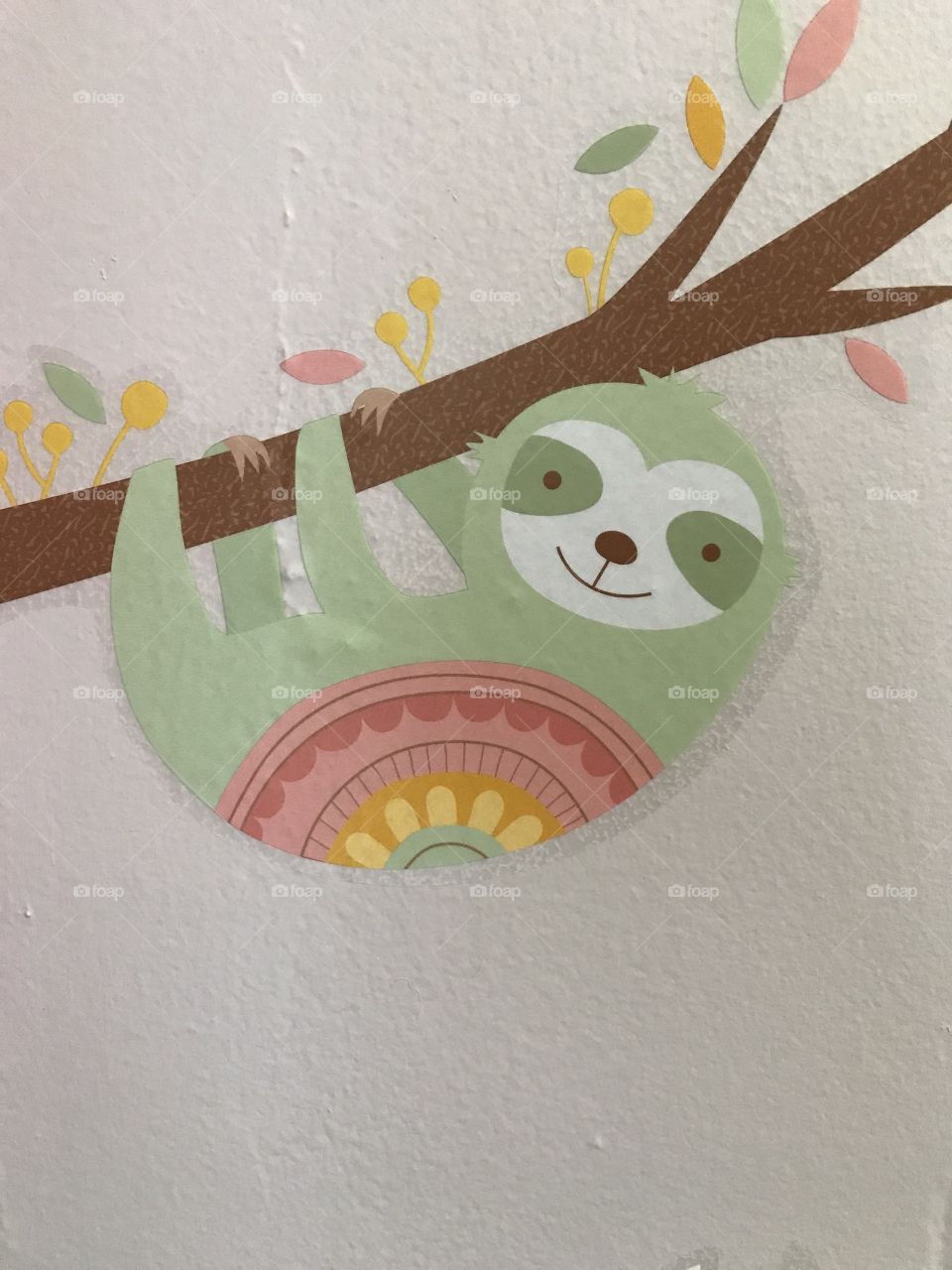 Wall Decal: Sloth