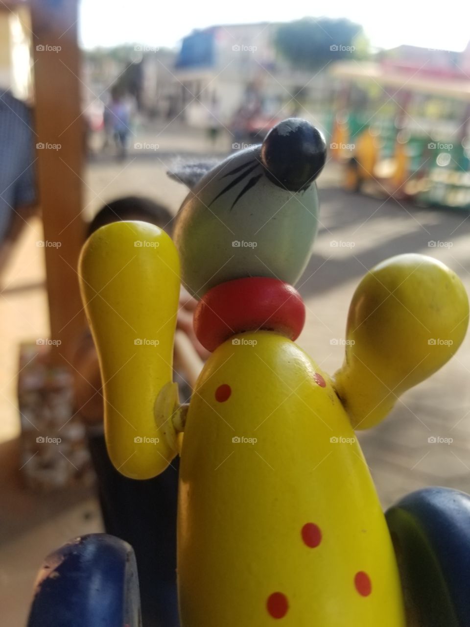 Child Playing with toy in El Salvador