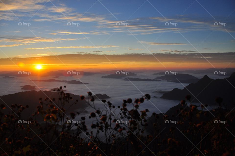 Sunset, Dawn, Sun, Beach, Landscape