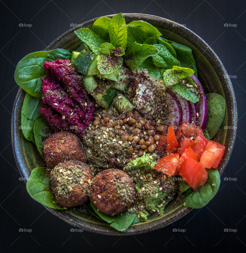 Falafel bowl 