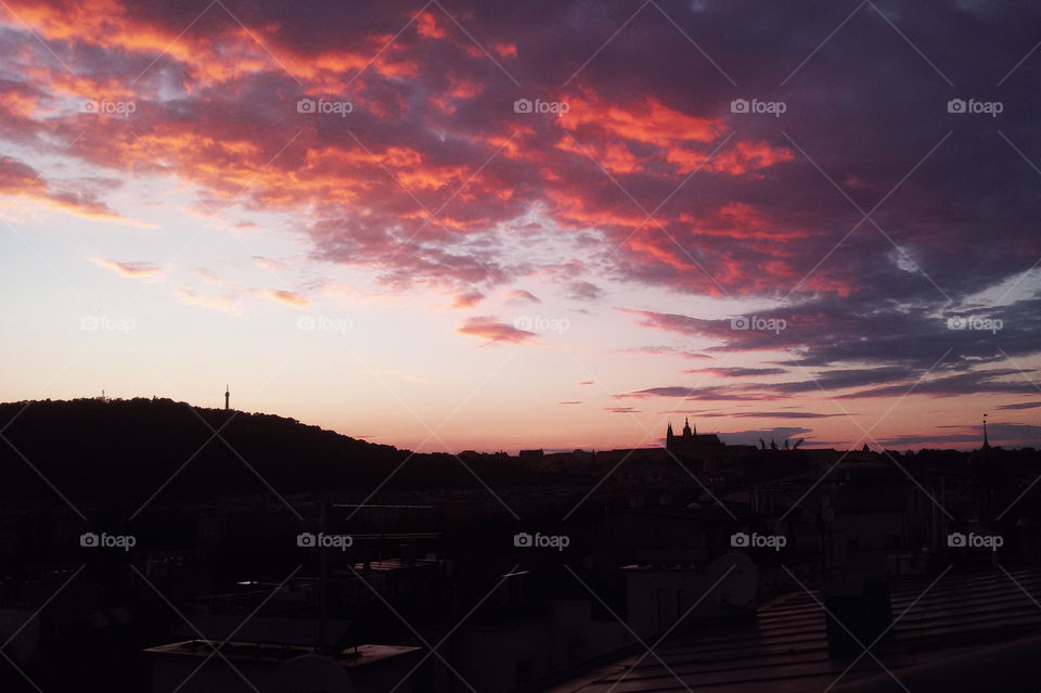 Stunnung vibrant sky