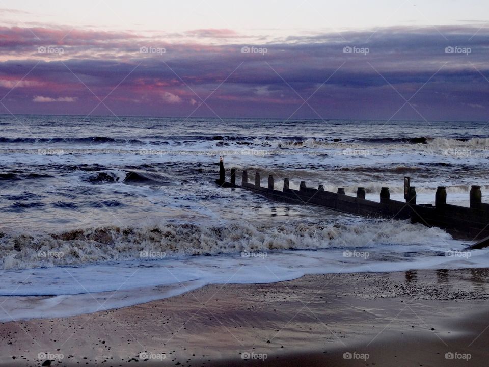 Sea and sky at Southwold