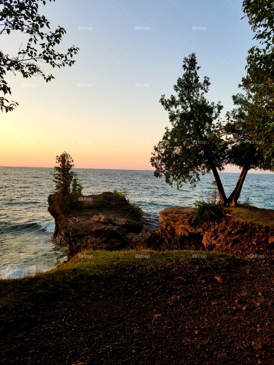 Black Rocks, Lake Superior, Marquette Michigan