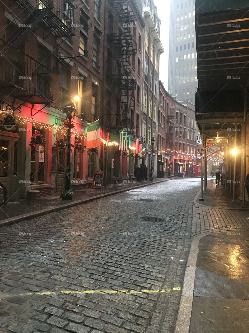 Winter street 