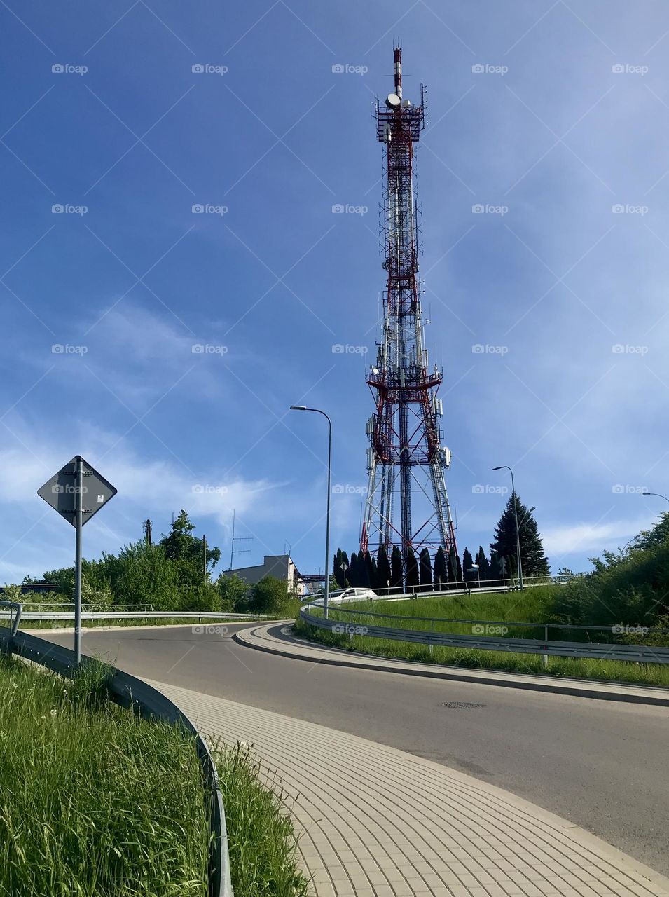 Radio and TV station at Przemysl