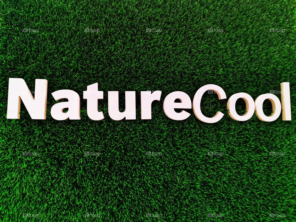 Round circle ellipce Light day outdoor nature greens wild street day sun script words eco vegan grass herb White letters slogan picture view bio fresh