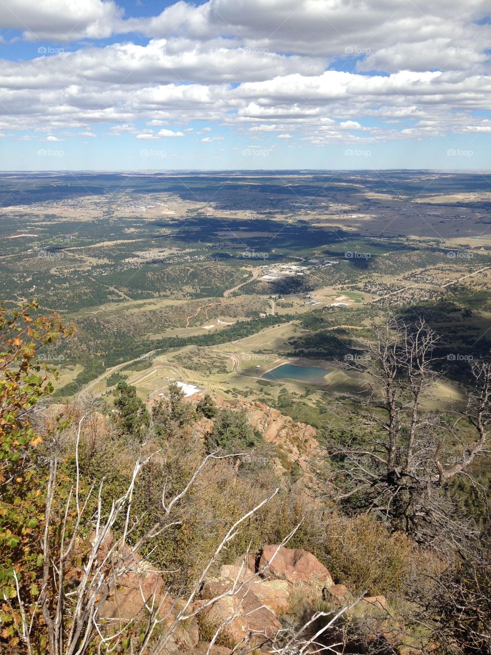 View from the top of Blodget peak