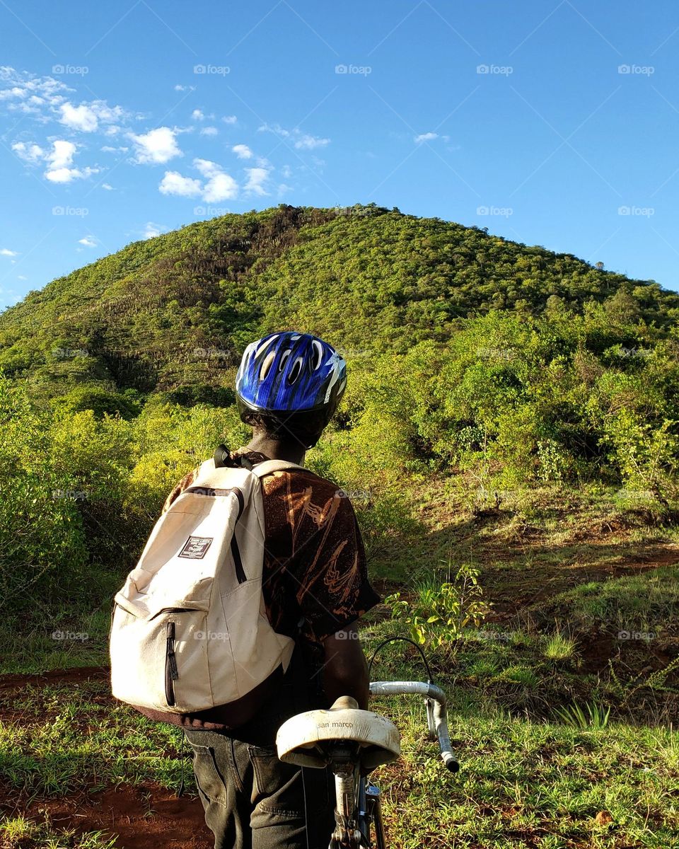 Sowoko hill located at Moshi rural Tanzania.