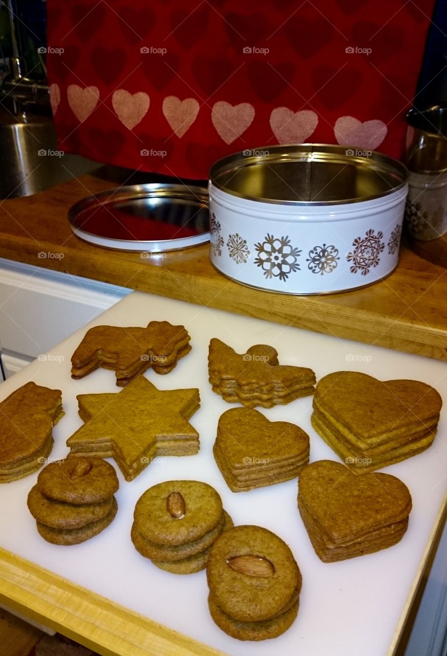 Homemade gingerbreads