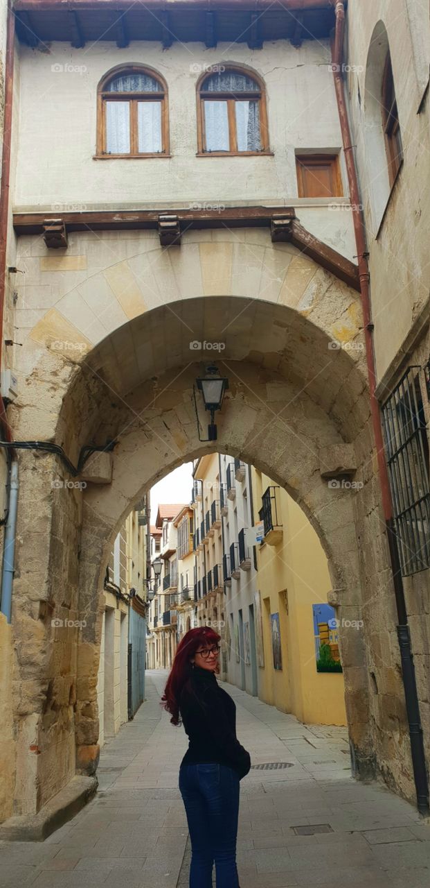 por el casco viejo Medina de Pomar