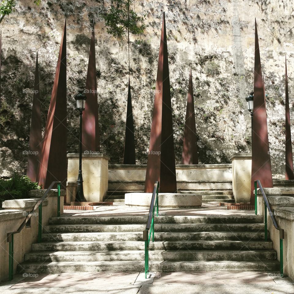 Staits in princess walk