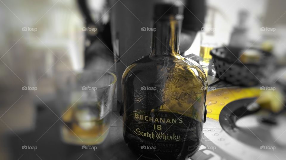 whisky Buchanan's 18 anos wallpaper
