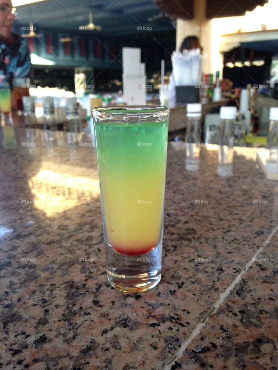 Bob Marley Shooter. Bob Marley shooter in Cabo San Lucas, Mexico! 