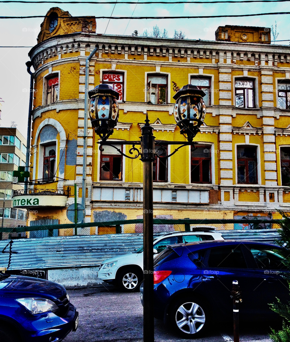 city building abandoned architecture by penguincody