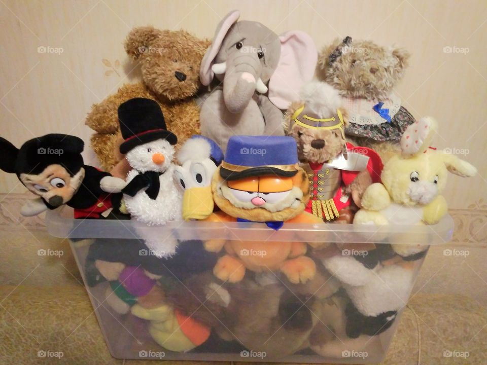 Soft toy collection