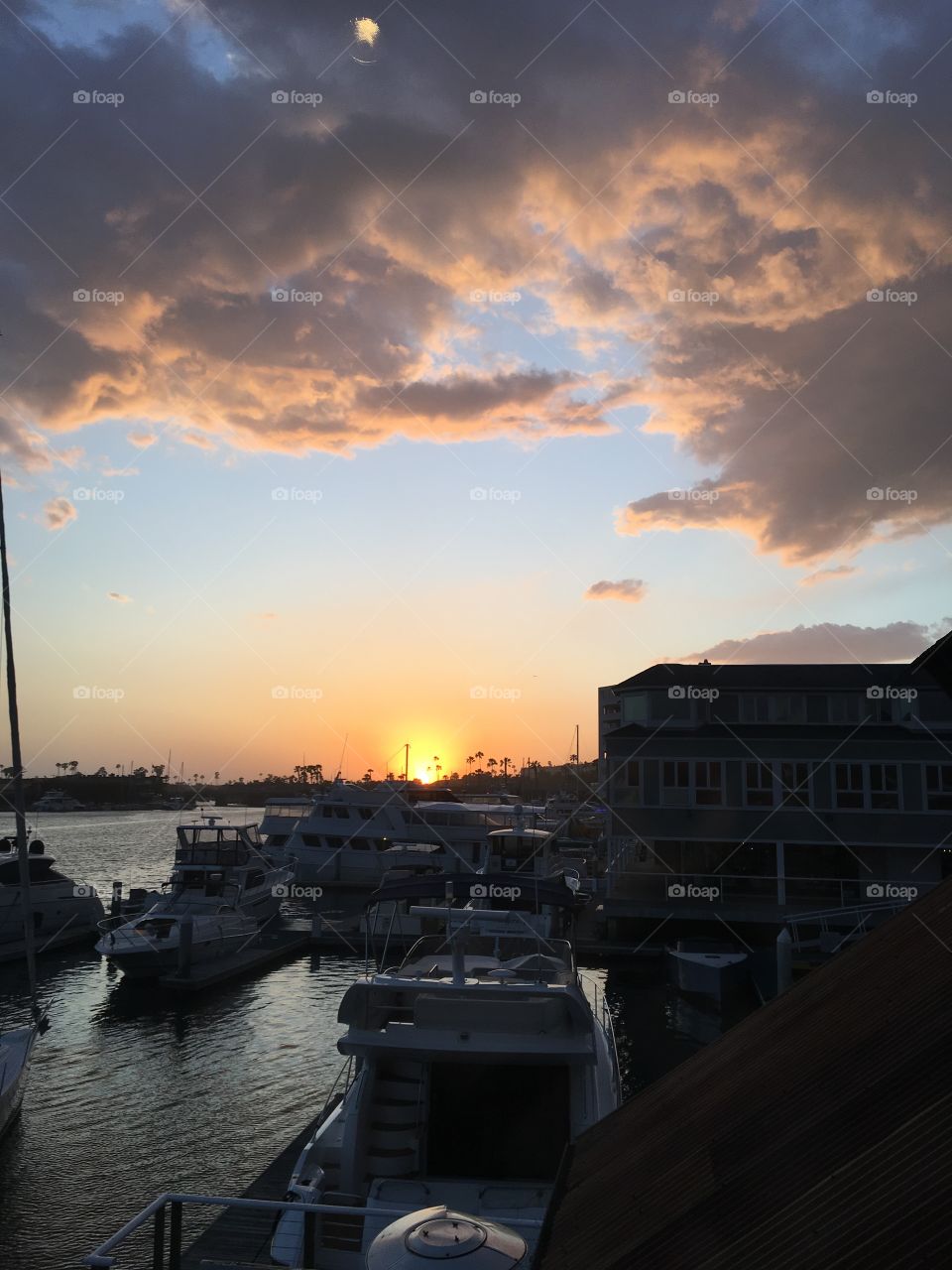 Sunset in California 