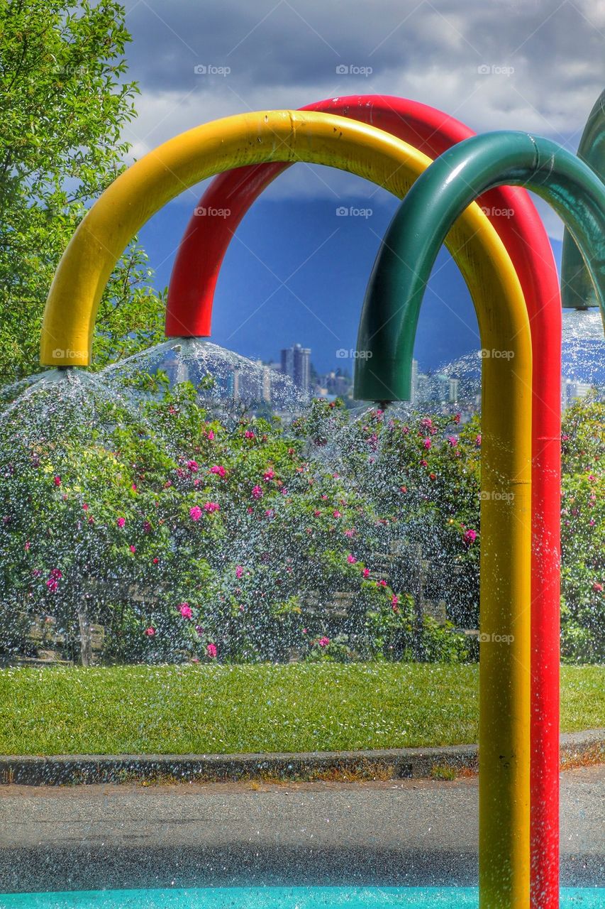 Summertime in Stanley park