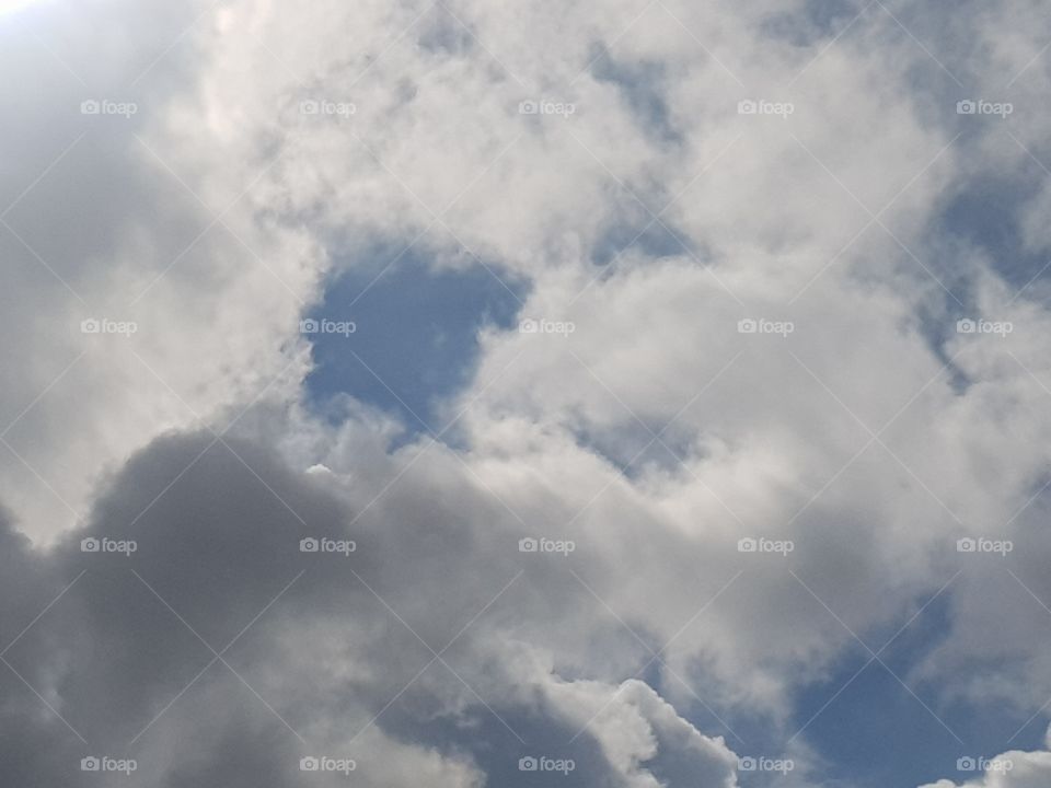 The clouds that have a lot to tell