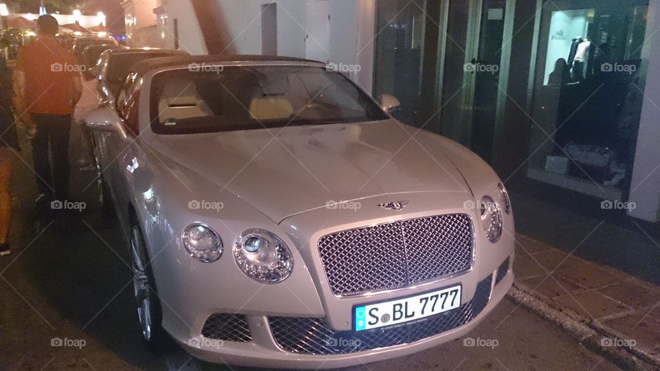 Bentley. rich car