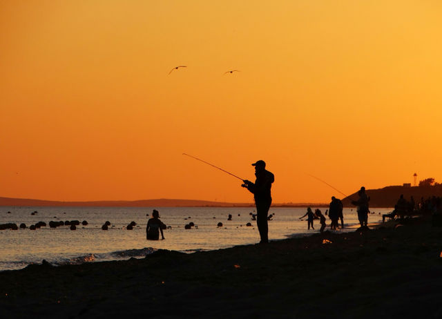 Fisherman and Sea