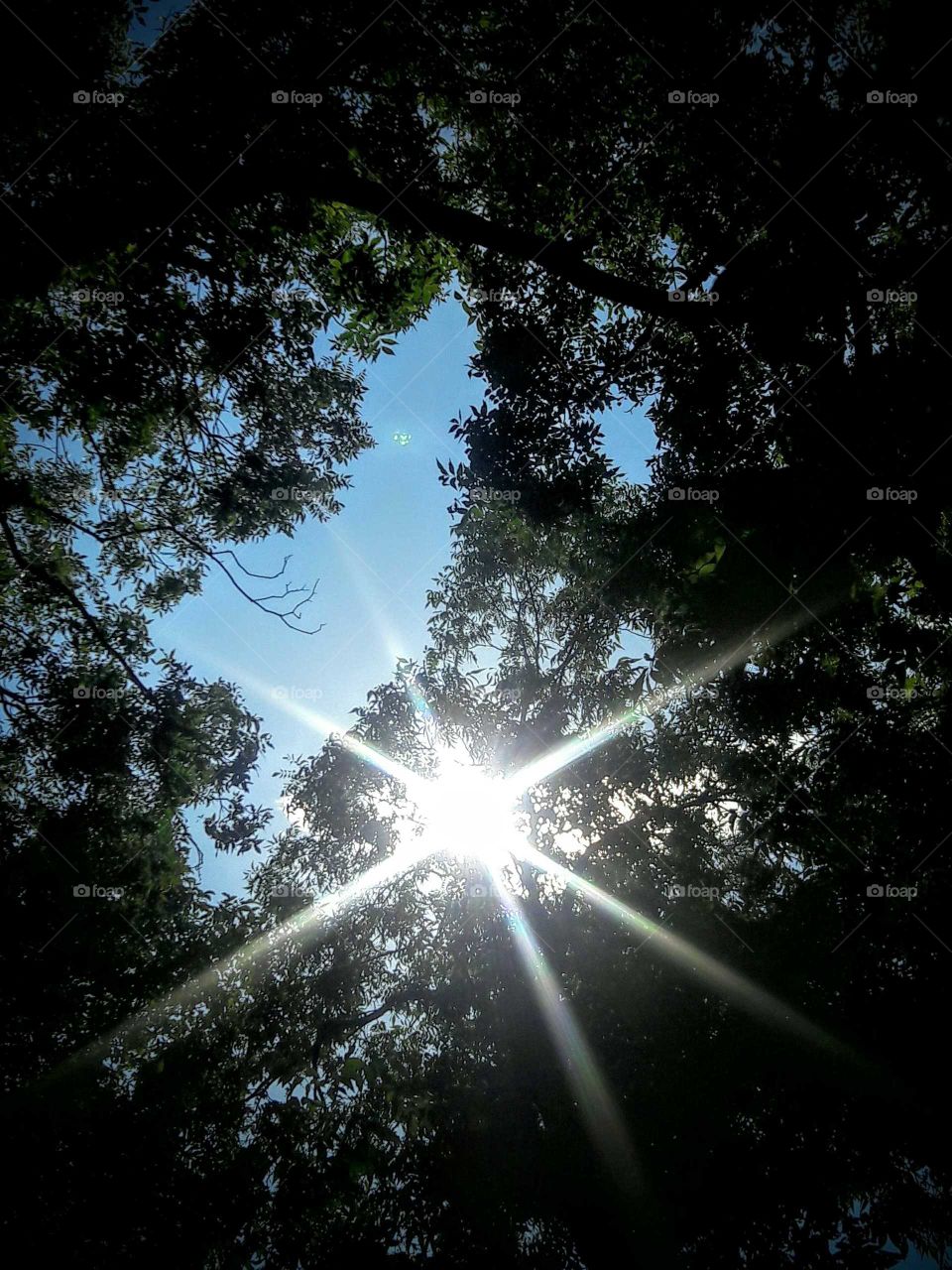 Light Breaking Through