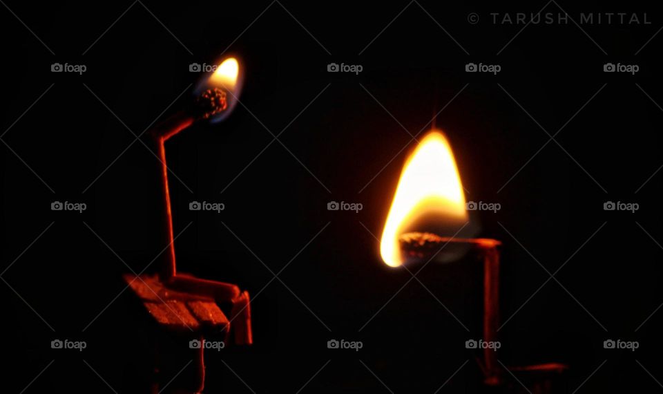 Slave serving to the king