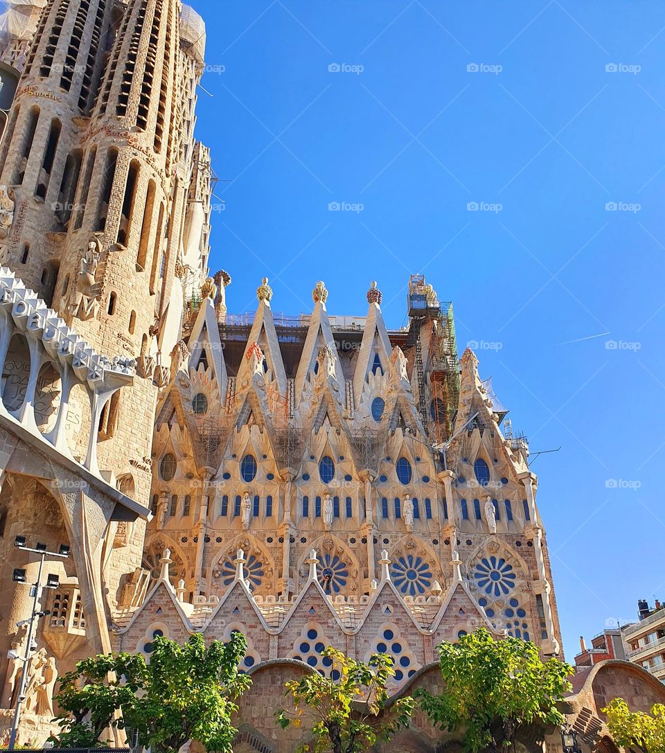 Glory facade Sagrada Familia