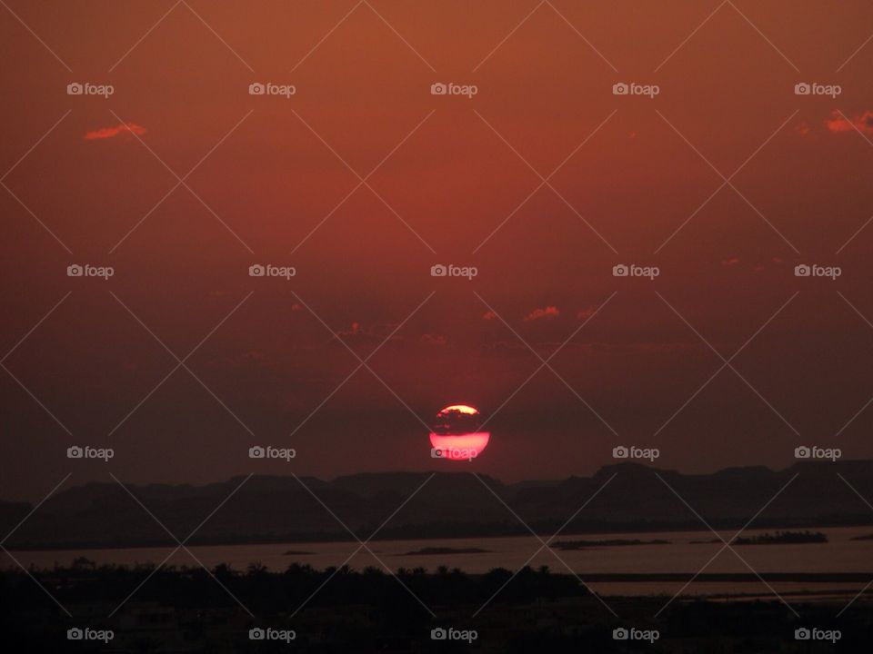 Sunset in Siwa