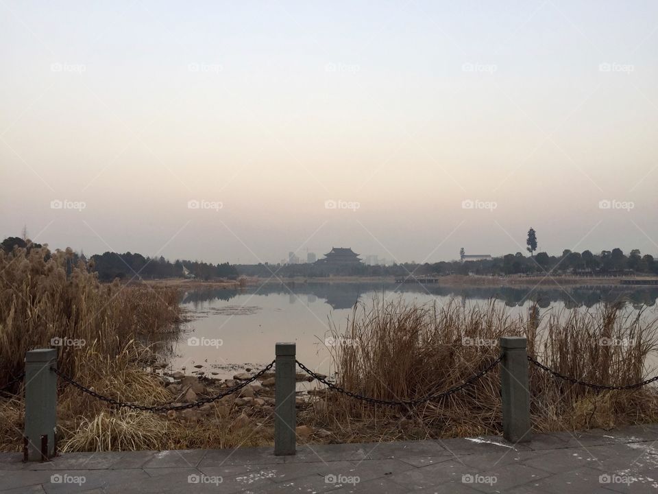 Parks in China are something very peaceful and relaxing