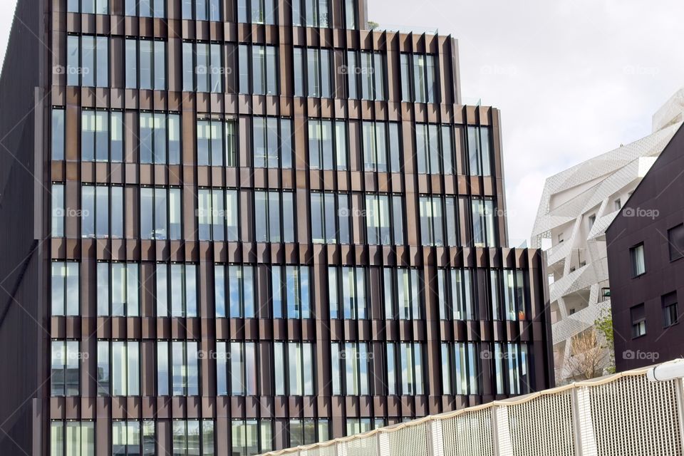 office building in the city