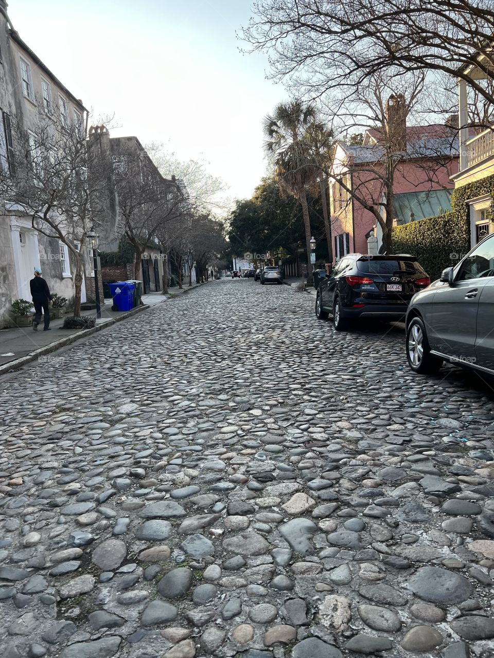 Cobblestone street 