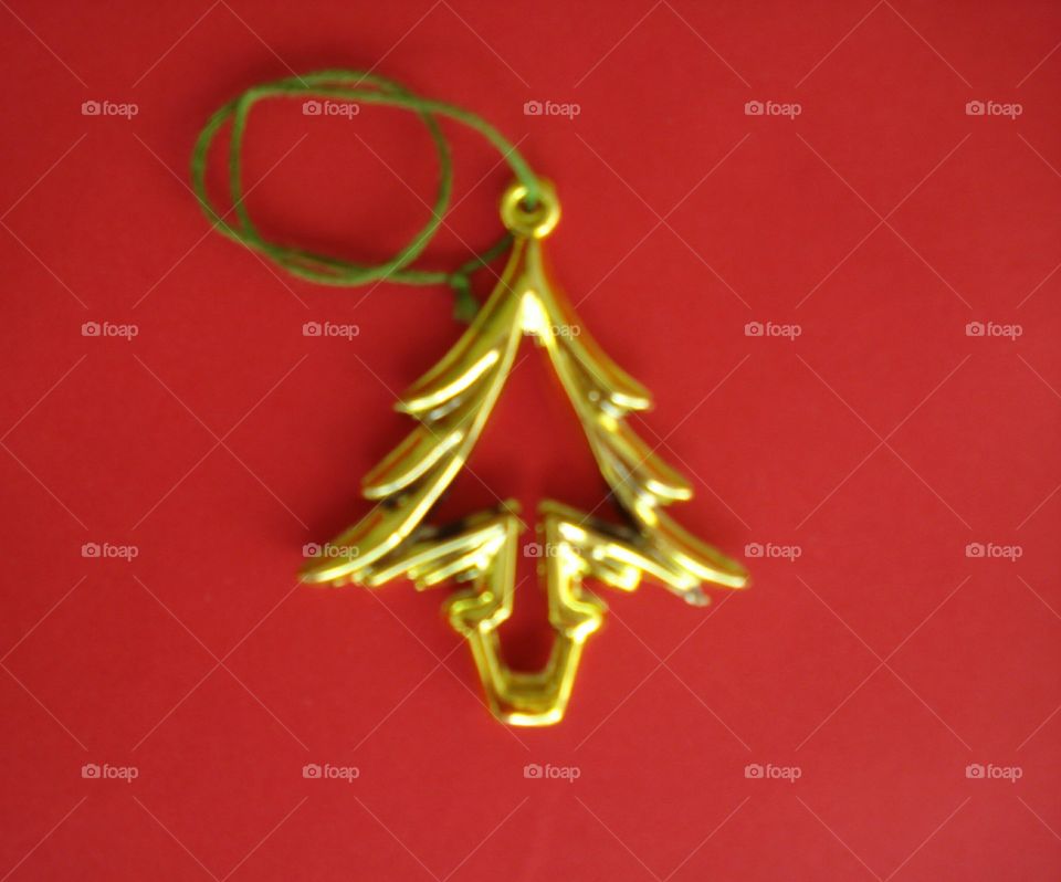 A Small Christmas Tree Decoration