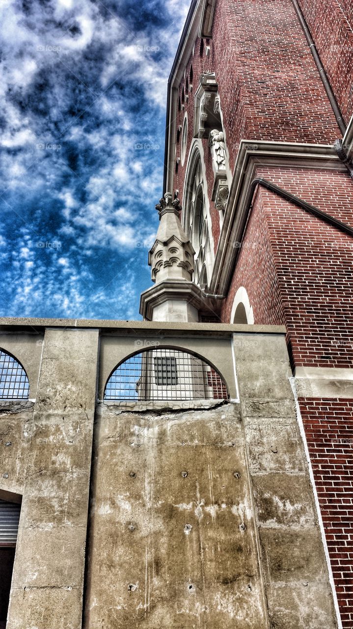 Architecture. The Basilica of the National Shrine of Mary, Help of Christians at Holy Hill