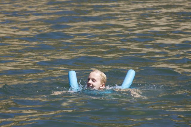 Swimming At The Lake