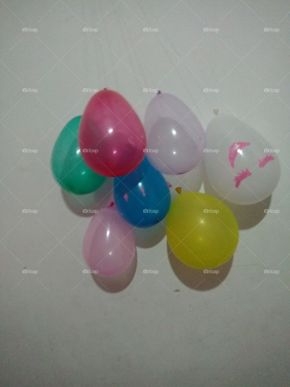 A balloon family