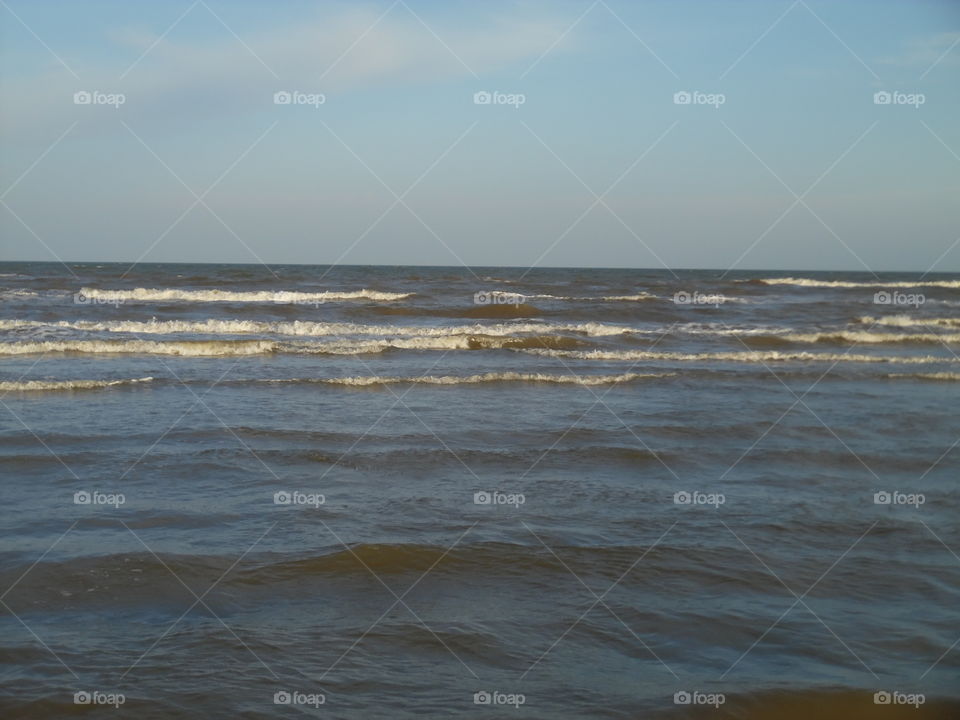 Gulf Coast. This is a picture of the coast of Mexico that I took while on vacation there.