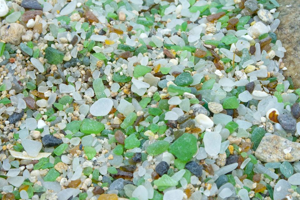 Glass chunks texture