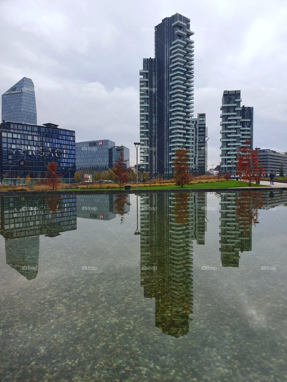 Architecture modern in Milan