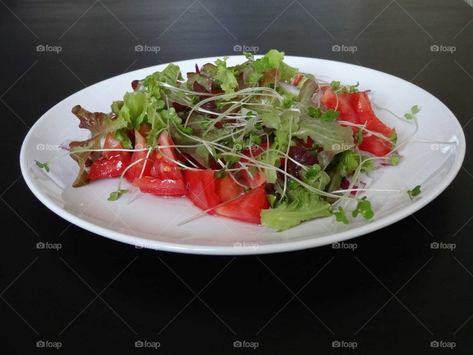 fresh healthy salad