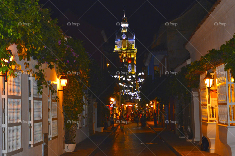 Street of Cartagena 