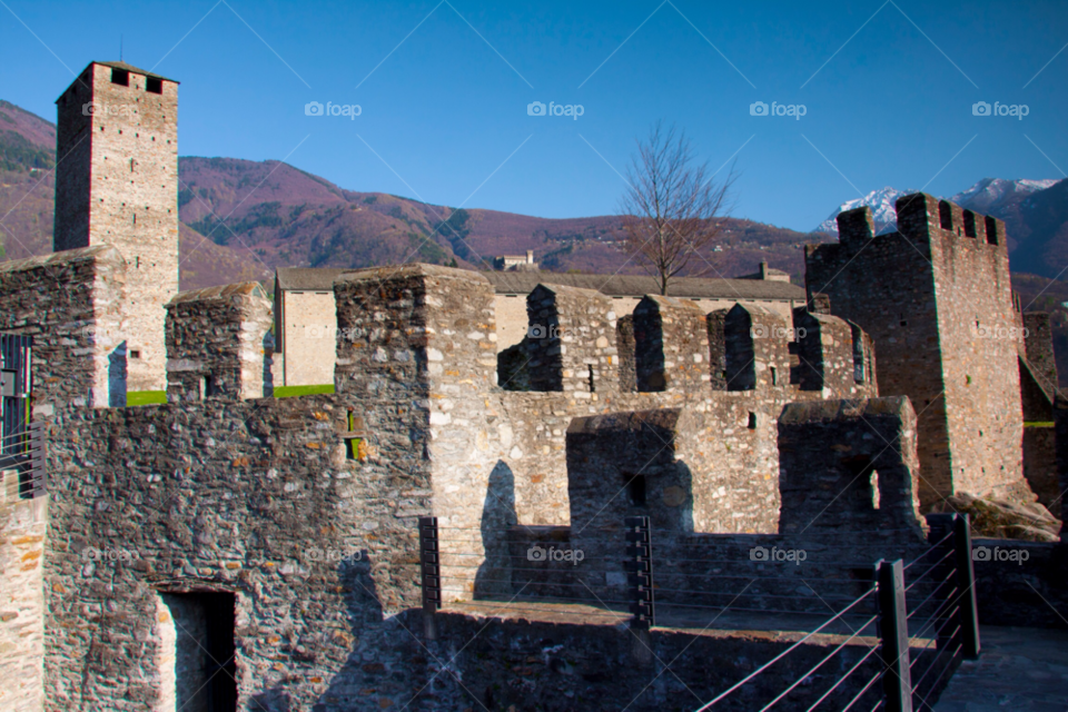 bellinzona switzerland italy travel building by cmosphotos