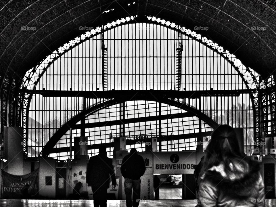 Architecture. Mercado Centrale de Santiago