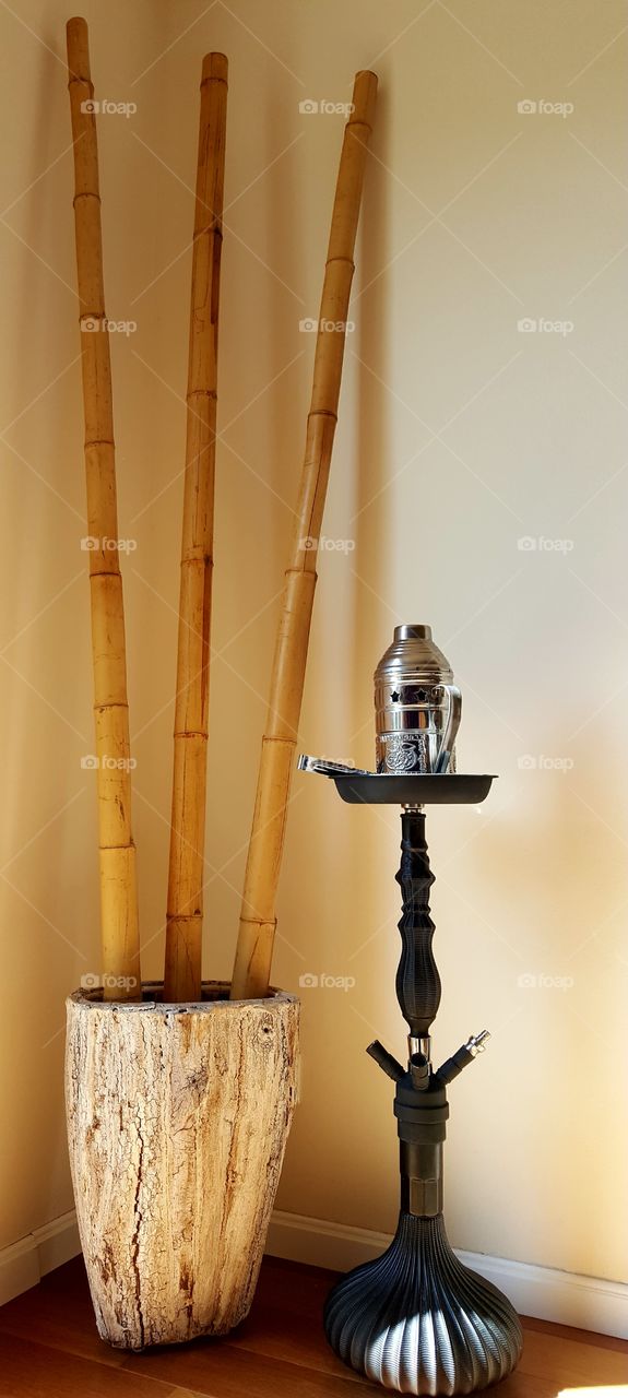 Decoration shisha Bamboo vase
