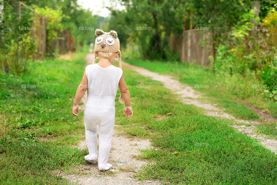 Nature, Park, Grass, Girl, Child