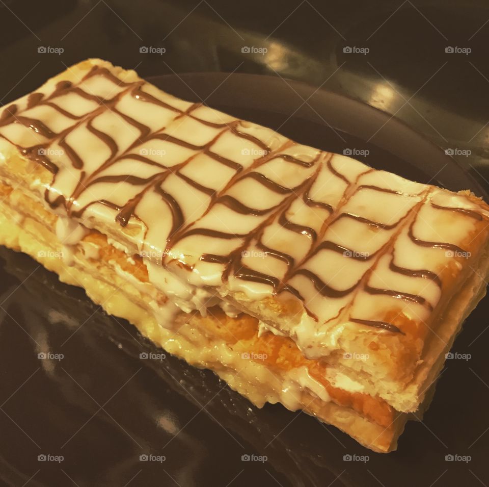 Napoleon cake, Mille-feuille homemade