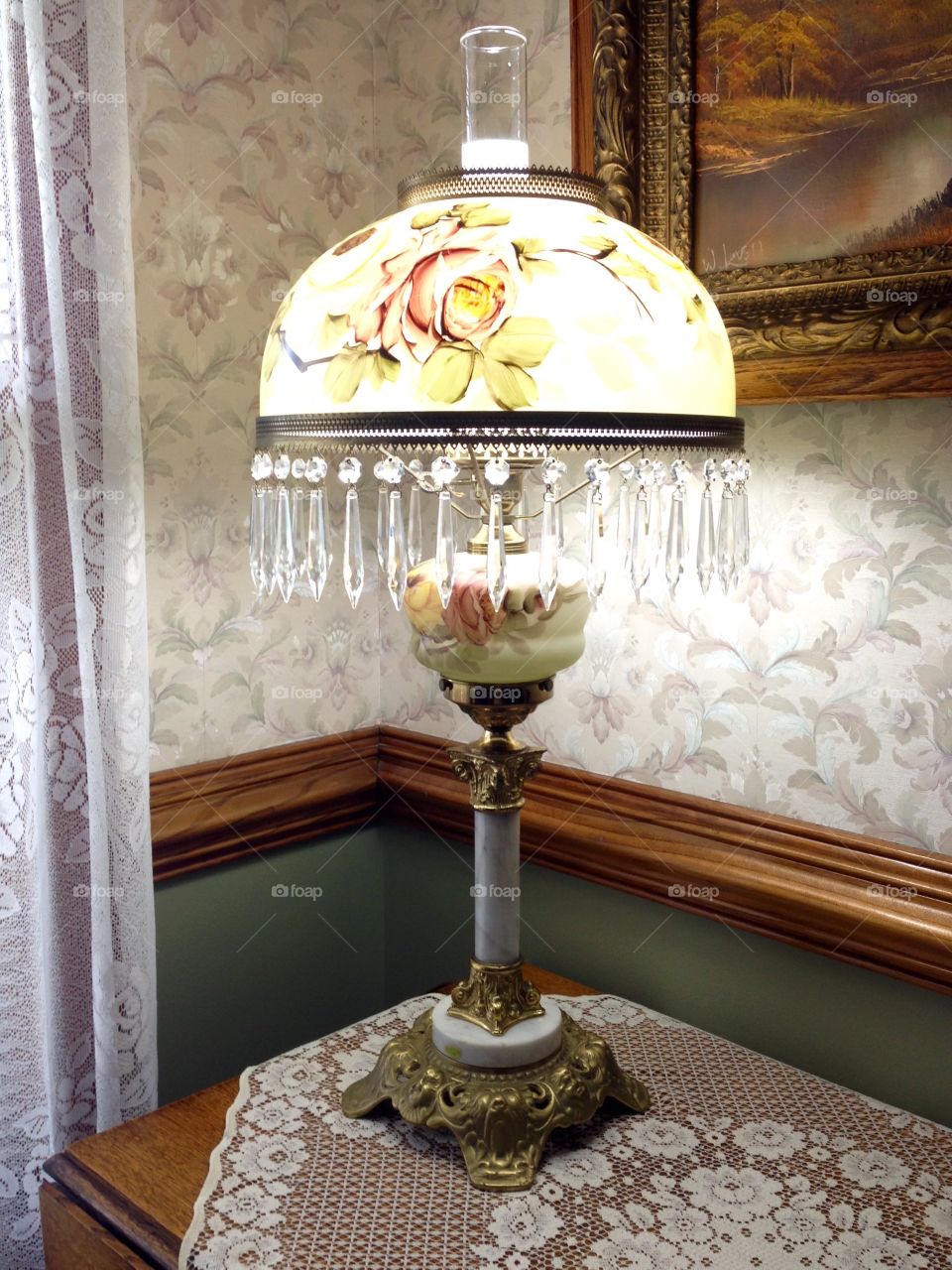 Tiffany lamp. Tiffany lamp
