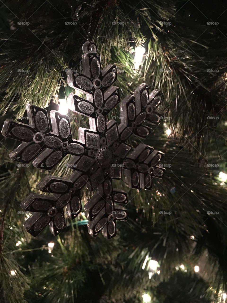 Snowflake ornament