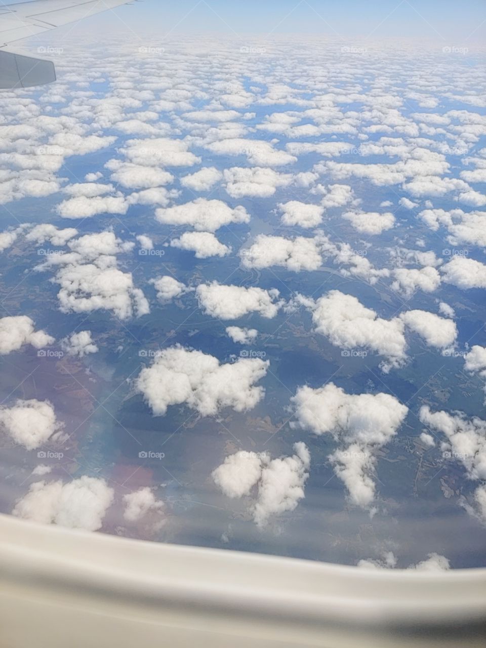 High up above the clouds