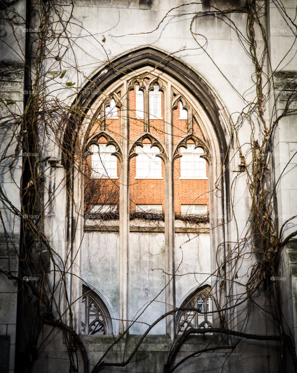 An old church in Central London