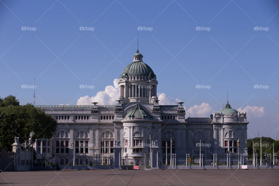 Ananta Samakhom Throne Hall in Bangkok Thailand 